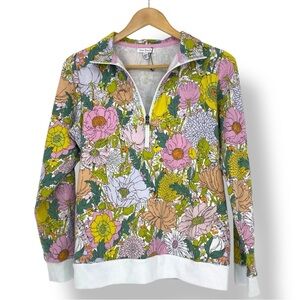 Vera Bradley Cute Floral Women's Popover Top Women's size Medium